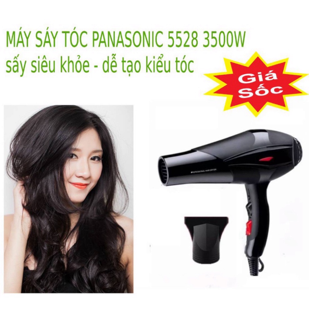 Máy sấy tóc , ánh sáng xanh 2 chiều nóng lạnh hiện đại công suất lớn 3500W tiện lợi