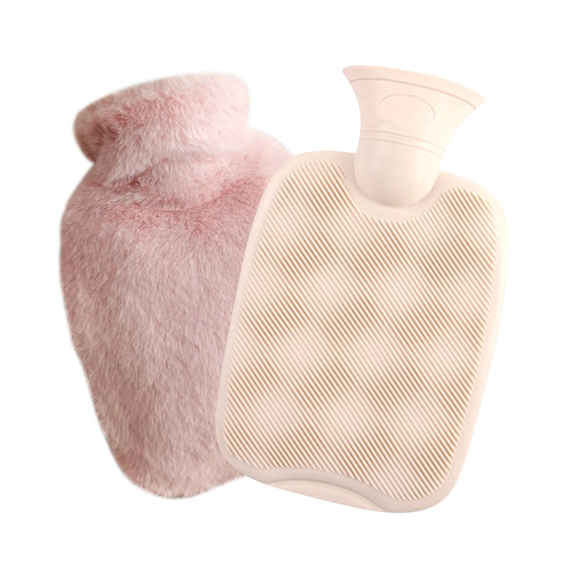 Túi Chườm Nóng Bằng PVC Phối Lông Đa Năng Tiện Dụng Cho Mẹ Và Bé