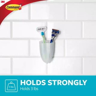 [Móc Treo Bàn Chải]  Đánh Răng Siêu Dính 1.3kg Command 3M Bath16