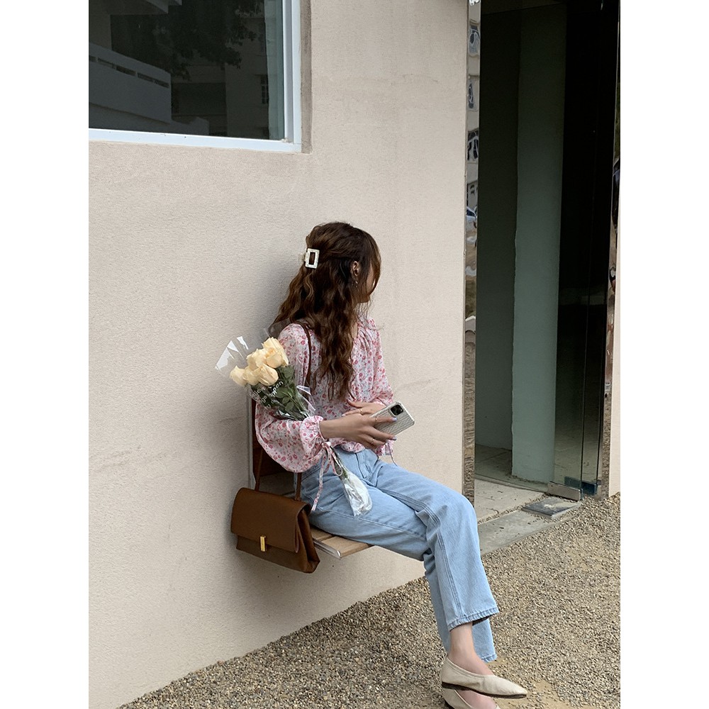 Giày Đế bệt Búp bê nữ Mũi tròn Da mềm Thời trang Giày lười nữ Cao cấp Kiểu dáng đơn giản | BigBuy360 - bigbuy360.vn