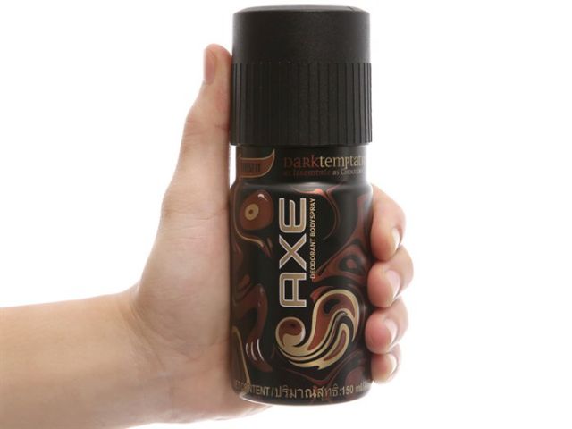 Xịt khử mùi AXE Dark Temptation hương chocolate chai 150ml