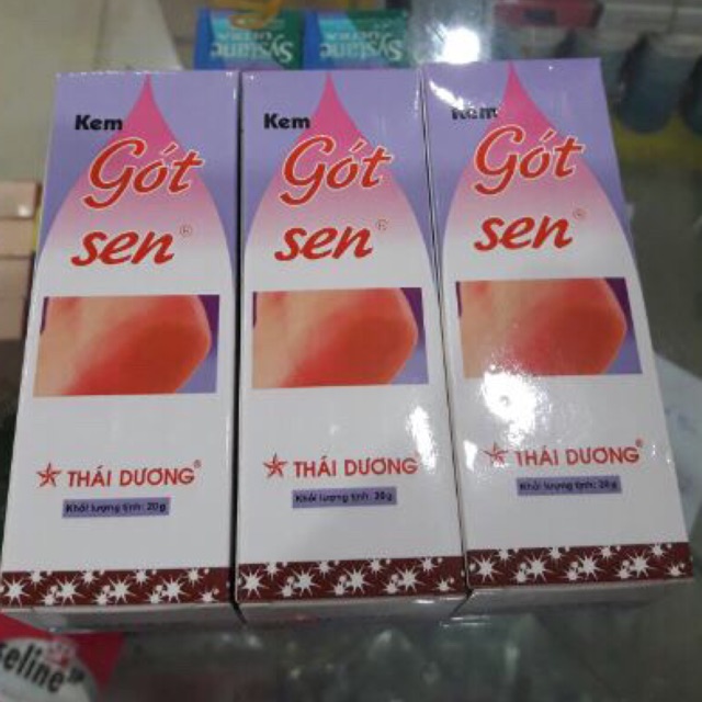 Kem trị nứt gót chân Gót Sen Thái Dương (20g )