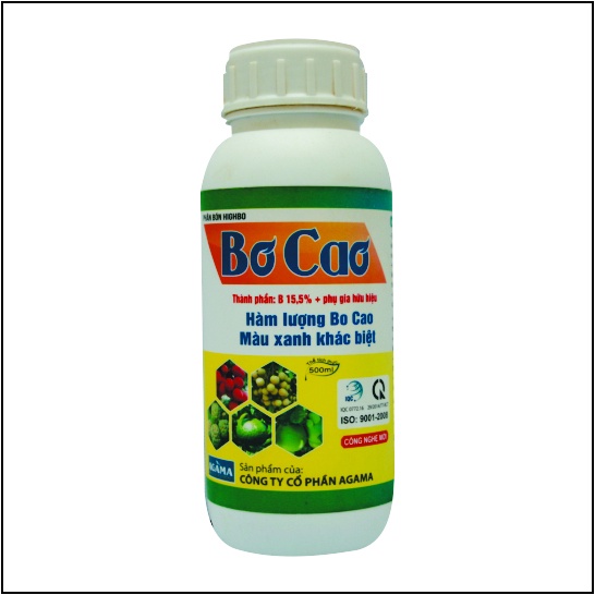 BO CAO 155, 500ml- Thuốc Giúp cây hấp thụ, trị vàng lá, nứt quả, thối ngọn