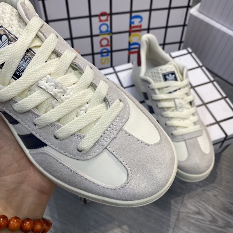 GIÀY ADI.DAX GU.CI GAZELLE WHITE DA THẬT