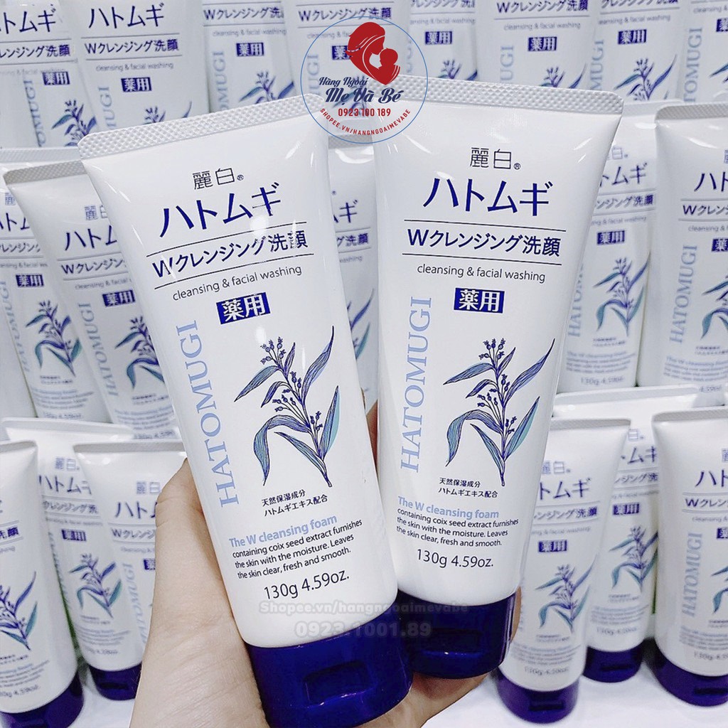  Sữa rửa mặt Hatomugi, sữa rửa mặt cho da dầu hạt ý dĩ trắng da Nhật Bản | BigBuy360 - bigbuy360.vn
