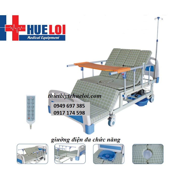 GIƯỜNG Y TẾ ĐIỀU KHIỂN BẰNG ĐIỆN CAO CẤP CHO BỆNH NHÂN TAI BIẾN