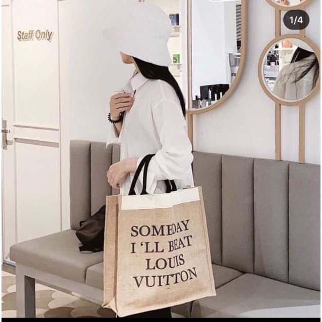 Túi Cói Đi Biển Someday_ TÚI XÁCH CÔNG SỞ vừa a4 laptop_túi đựng đồ | BigBuy360 - bigbuy360.vn