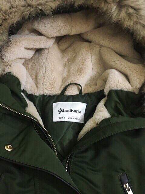 Áo khoác parka stradivarius