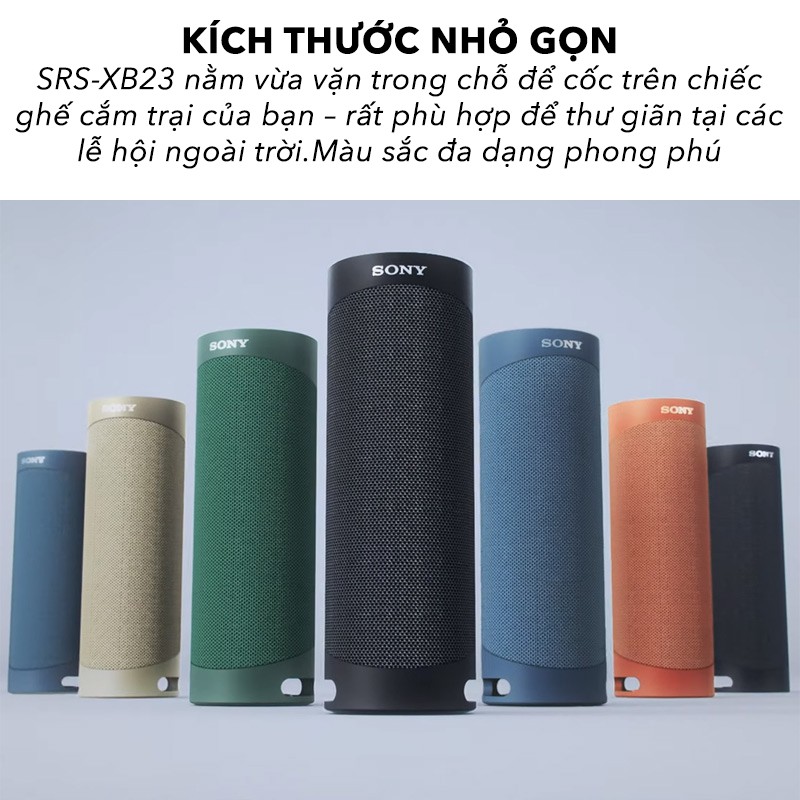 Loa Bluetooth Sony SRS XB23 - Hàng Chính Hãng