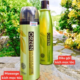 [CHÍNH HÃNG] Massage kích thích mọc tóc Orzen Obsidian Hàn Quốc