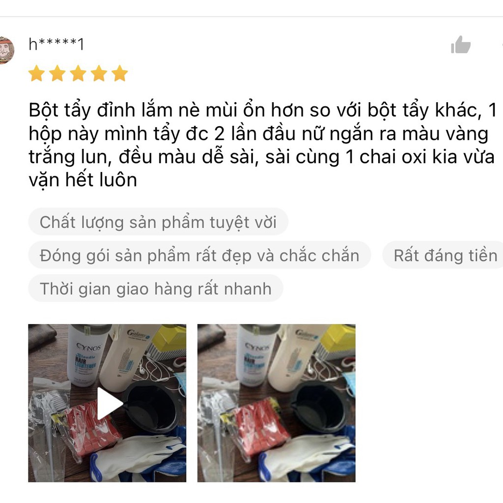 BỘT TẨY KHÔNG SÓT DA ĐẦU - TẨY 2 LẦN RA BẠCH KIM CYNOS 454g