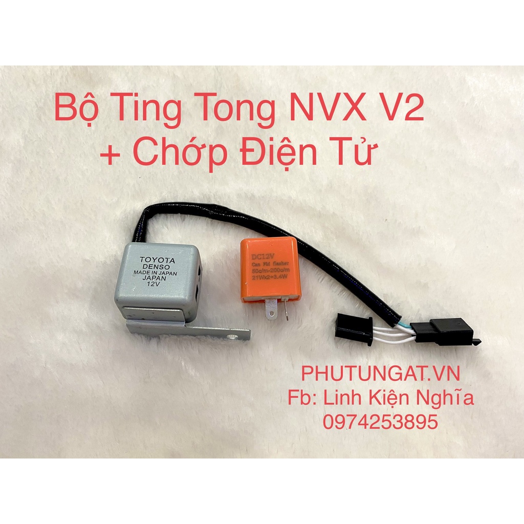 Lắp đặt Ting Tong toyota cho xe NVX 2021_ NVX V2