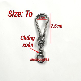 Móc xích chó inox
