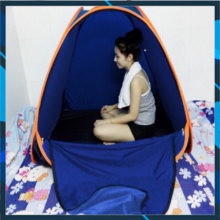 Combo lều xông hơi chống thấm toàn thân kèm nồi xông hơi hãng Hero