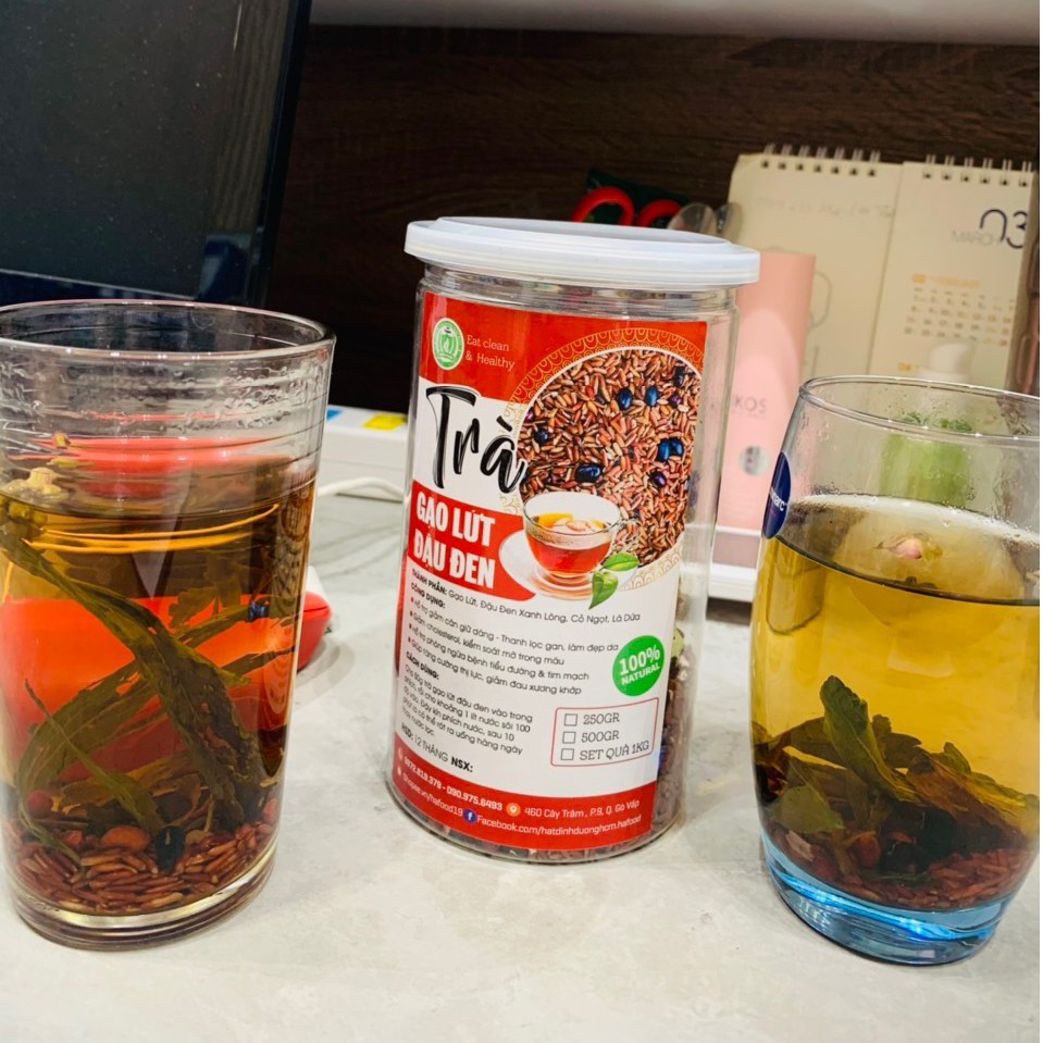 Trà giảm cân thảo mộc hafood, Trà gạo lứt giúp dáng đẹp, lợi sữa tốt cho bà bầu | BigBuy360 - bigbuy360.vn