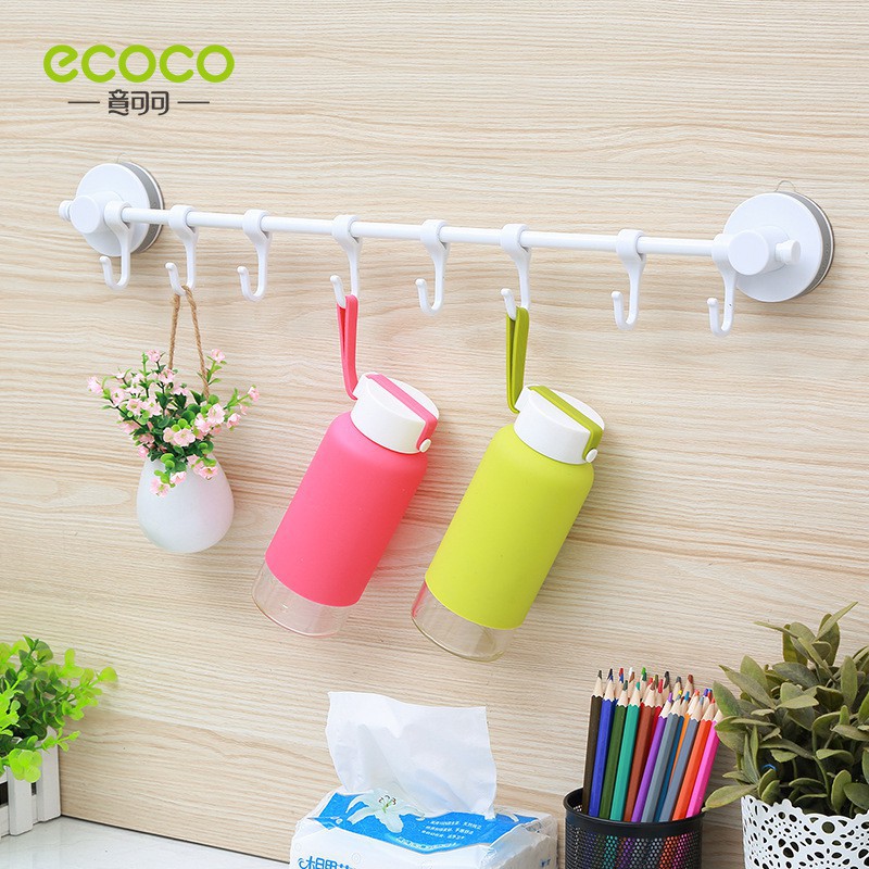 Móc treo đồ nhà tắm có nhiều móc Ecoco E1504