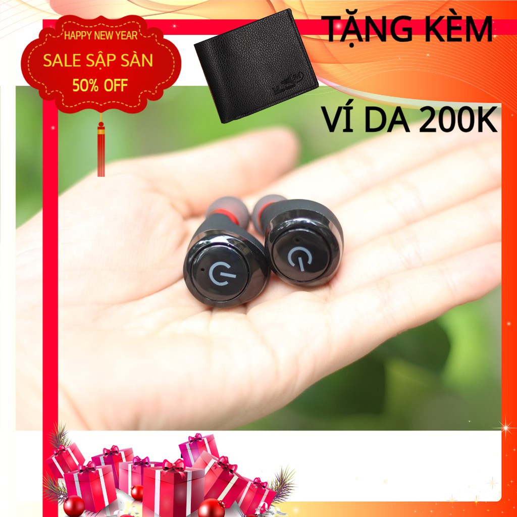 CẶP TAI NGHE BLUETOOTH SD-G6 - NHỎ GỌN - ÂM THANH SỐNG ĐỘNG CỰC HAY - GIÁ RẺ