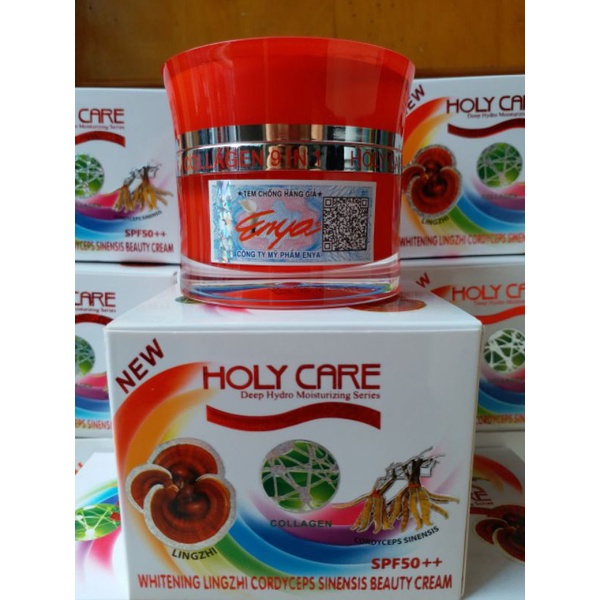 KEM HOLY CARE LINH CHI, ĐÔNG TRÙNG HẠ THẢO, COLAGEN 9IN1