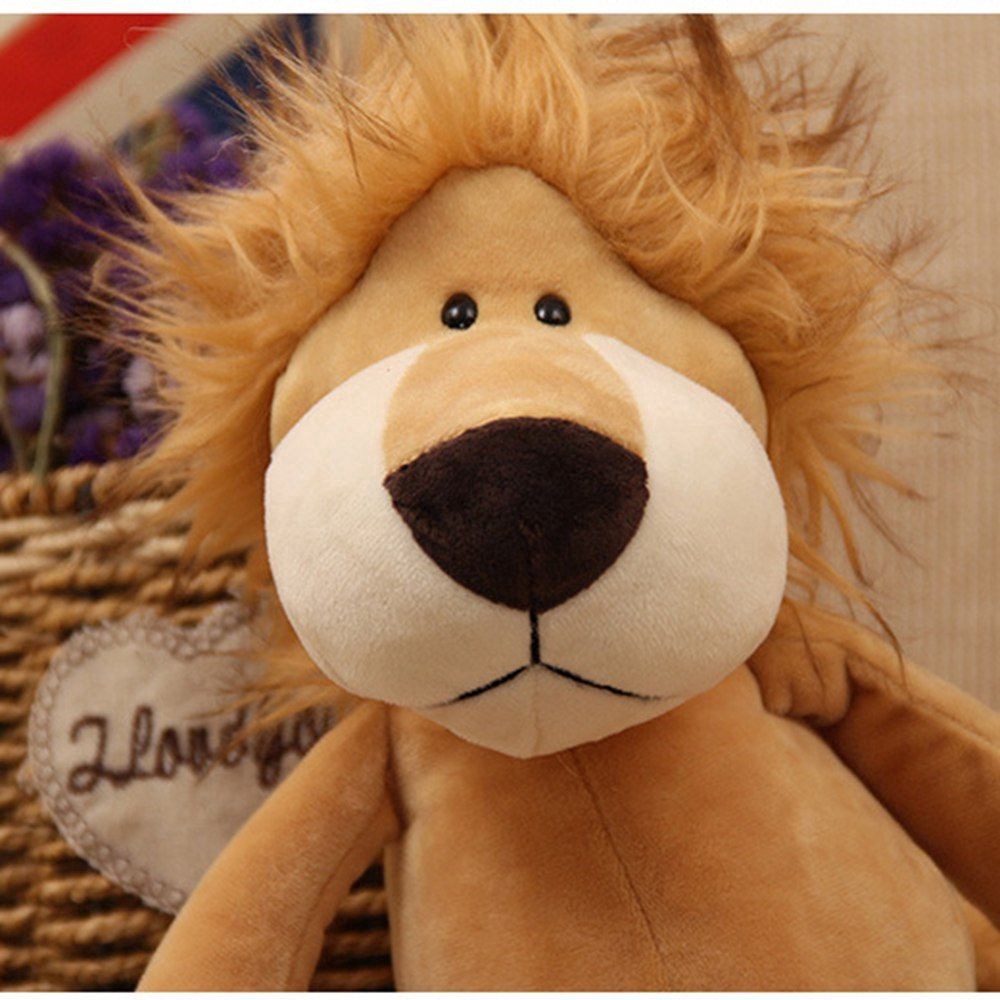 Thú nhồi bông sư tử nhồi bông đáng yêu