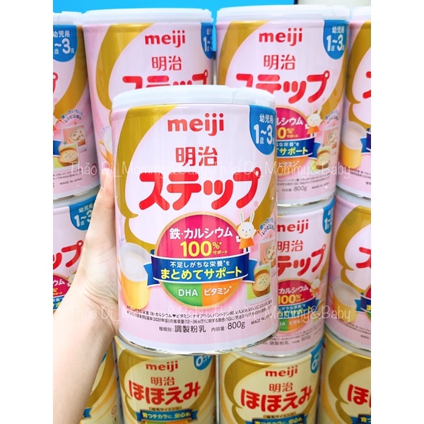 Sữa Meiji Nội địa Nhật (Thanh/ Bột Số 0-1/ 1-3) - 800g