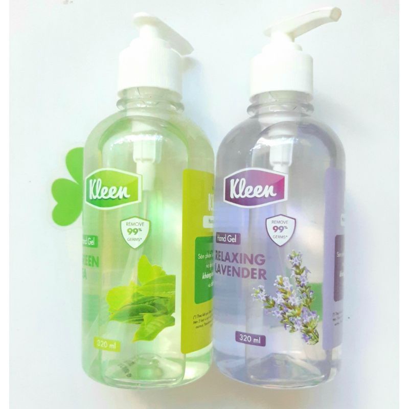 2 hương - Gel rửa tay khô Kleen 320ml