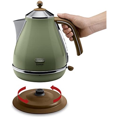 Ấm siêu tốc Delonghi Icona Vintage KBOV 2001 nhập khẩu Đức