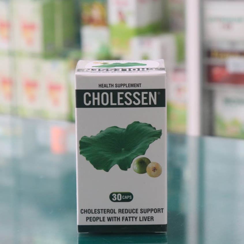 Cholessen – hỗ trợ làm giảm cholesterol trong máu, hỗ trợ làm giảm tình trạng gan nhiễm mỡ, bệnh tim mạch(Lọ 30 viên)
