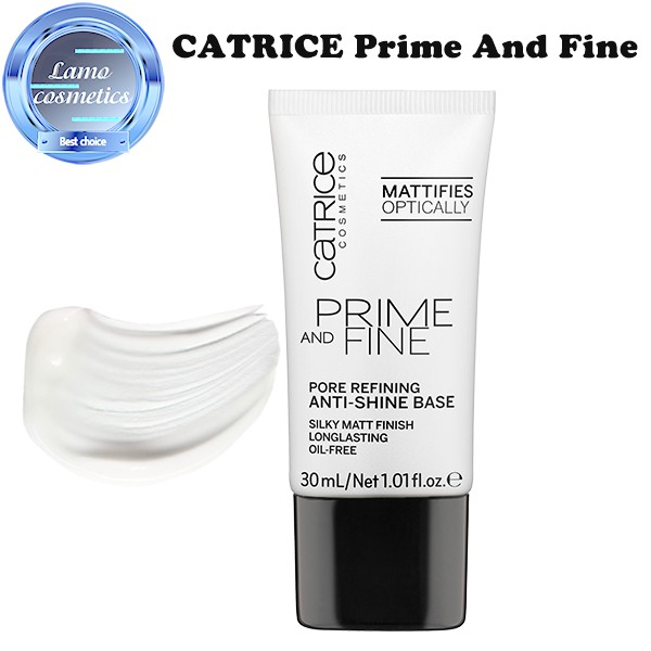 Kem Lót Dạng Tuýp CATRICE Prime And Fine Chính Hãng 100%