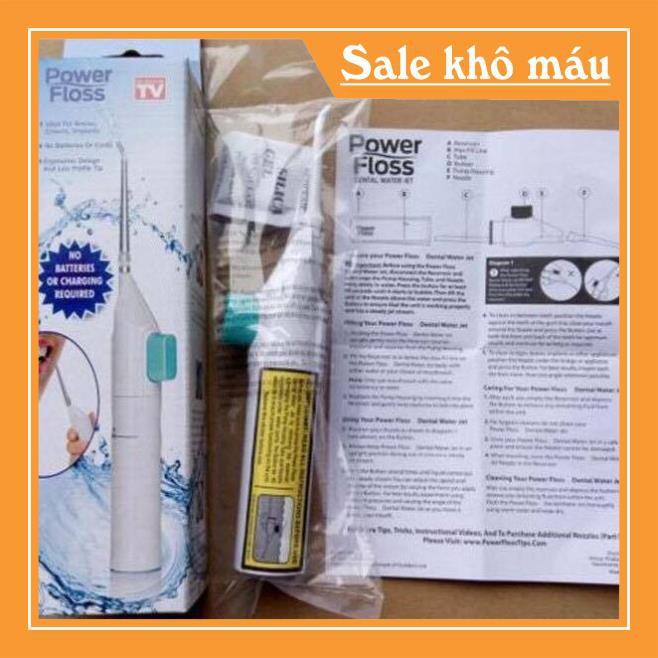 [freeShip-Khô Máu] DỤNG CỤ VỆ SINH RĂNG MIỆNG POWER FLOSS CHÍNH HÃNG (Kho Tiện Ích Family Mart)