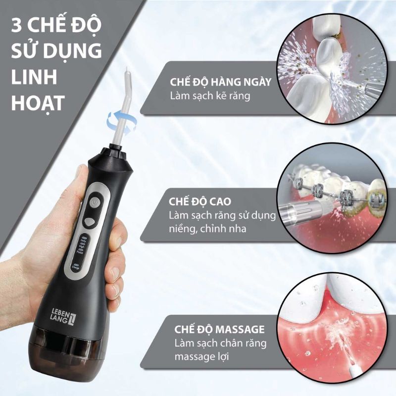 Tăm nước Lebenlang LBT1486S và LBT1486W Bh chính hãng 2 năm