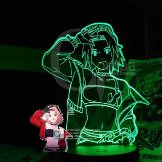 [ẢNH SHOP TỰ CHỤP] Đèn Ngủ Naruto Haruno Sakura