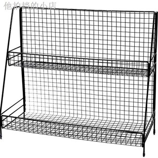 Kệ sắt 2 tầng đựng mỹ phẩm để bàn