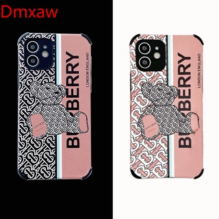 Ốp Điện Thoại Mềm Hình Gấu Dễ Thương Cho Samsung Galaxy S21 S20 Ultra Plus S20 Fe S10 S9 Plus Note 20 Ultra 10 Plus 9 8