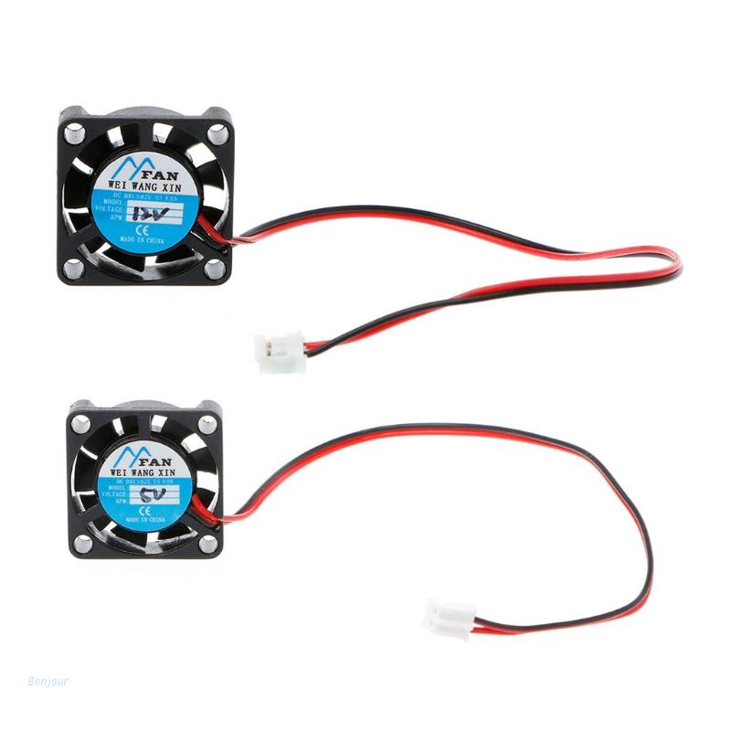 Quạt Tản Nhiệt Không Chổi Than Bonjour 25x25 X 7mm Dc 5v 12v 2-pin 2507 | BigBuy360 - bigbuy360.vn