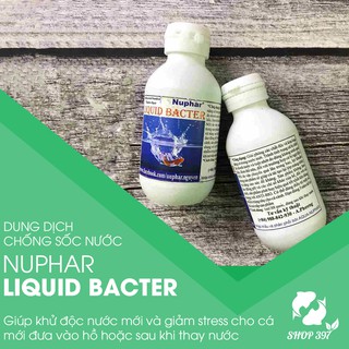 Nuphar Liquid Bacter - Dung dịch chống sốc nước cho cá