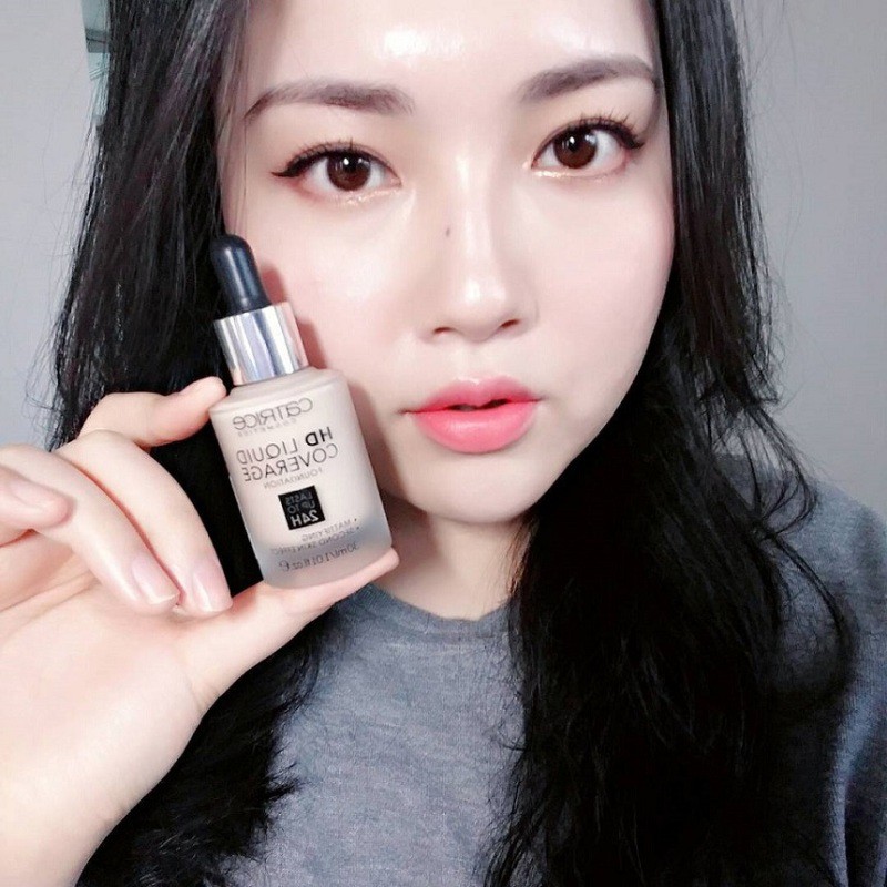 Kem Nền Che Phủ Kiềm Dầu 24H Catrice HD Liquid Coverage Foundation