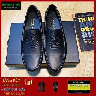 {5 NGÀY GIÁ SỐC} GIÀY LƯỜI NAM ❤️ GIÀY MỌI NAM CAO CẤP 💥 DA BÒ MỀM LOẠI 1 ❤️ BẢO HÀNH NỔ DA 24 THÁNG💥 MÃ M1666