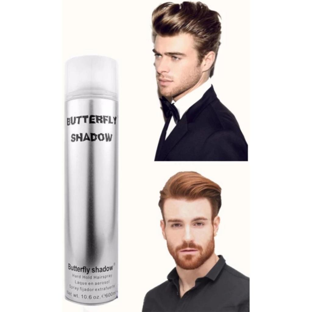 Gôm Xịt Tóc Nam Nữ Butterfly Shadow Keo Xịt Giữ Nếp Tóc Cố Định Tóc 320ml Chính Hãng Nội Địa Trung AME shop