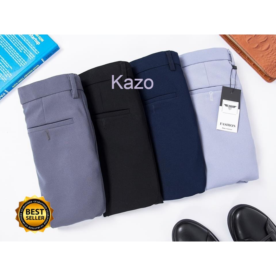 Quần âu nam vải co giãn cao cấp 🚗FREE SHIP🚗không nhăn nhiều màu | BigBuy360 - bigbuy360.vn