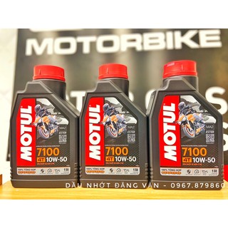 Dầu Nhớt Motul 7100 4T 10W50 Ester 100% Tổng Hợp