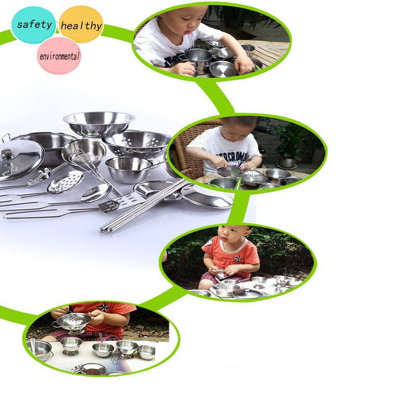 Bộ 16 món đồ chơi nấu ăn cho bé