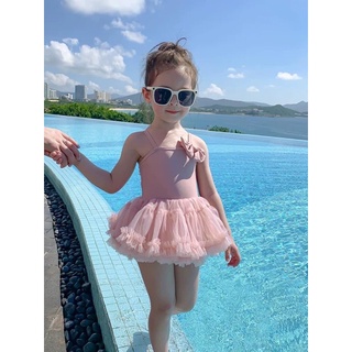 Bikini phối ren cho bé