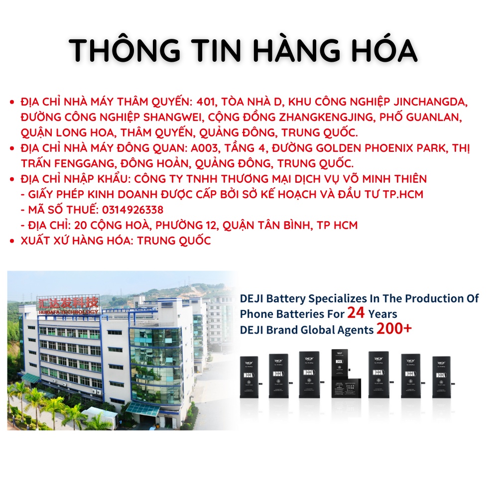 Siêu pin IP dung lượng cao và chuẩn cho IP 4 4S 5 5S 5C 5SE 6 6S 7 8 Plus X XR XS XSM 11 12 Pro Max SE2 SE3