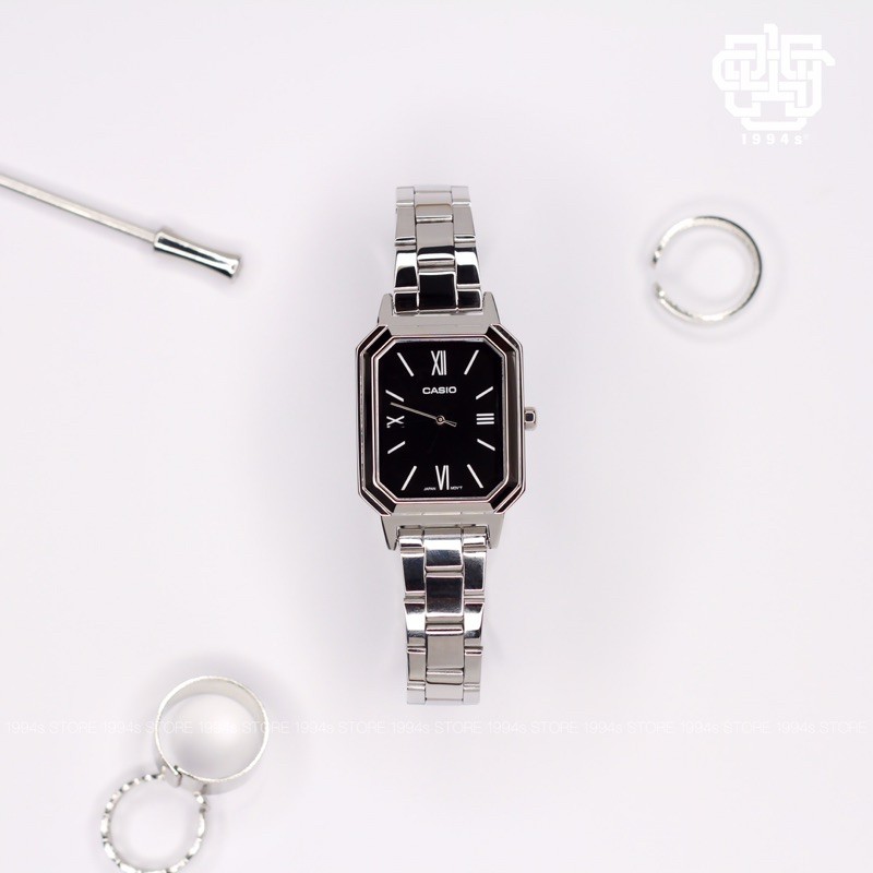 Đồng hồ nữ dây thép CASIO LTP-E168D-1 CHÍNH HÃNG 26mm