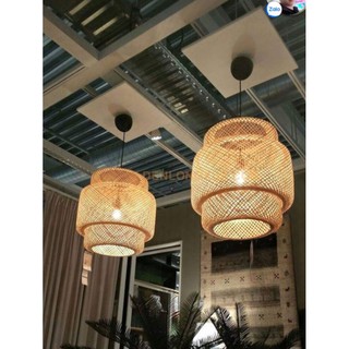 Đèn tre đèn mây tre đèn thả mây tre mã 0079