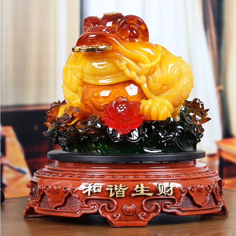 Thiềm Thừ Bát Quái Mẫu Đẹp 28cm