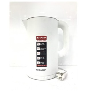 Bình đun siêu tốc Sharp EKJ-17EVPS-WH/BK/RD/PK (1.7 lít) - Hàng chính hãng