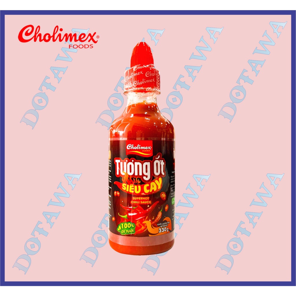 Tương Ớt Cholimex Siêu Cay Chai 330g