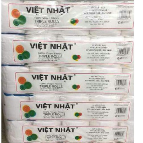 ☀️ Giấy vệ sinh Việt Nhật [𝐅𝐑𝐄𝐄𝐒𝐇𝐈𝐏] 10 cuộn không lõi hàng đẹp