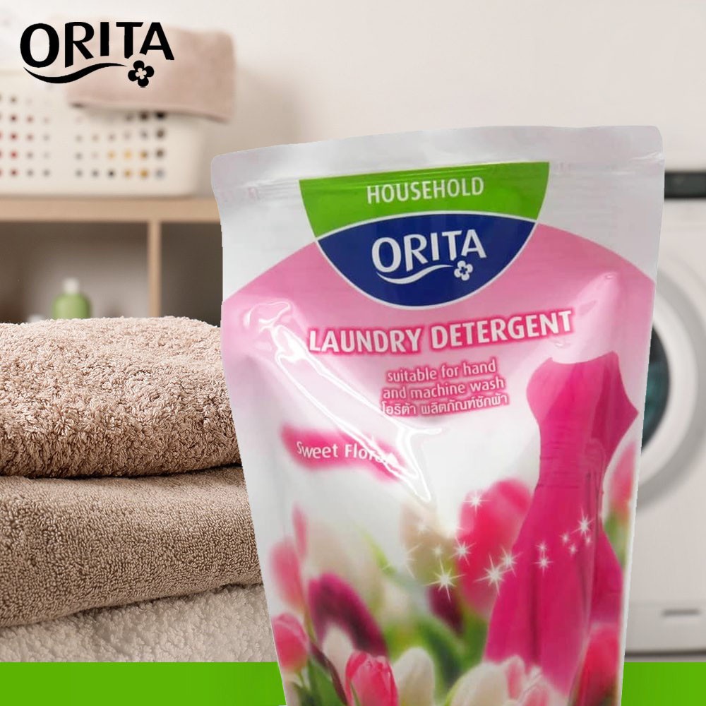 Nước Giặt Orita Laundry Detergent Sweet Floral Hương Hoa Ngọt Ngào 550ml
